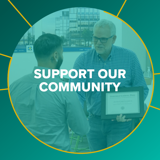 Support Our Community Graphic