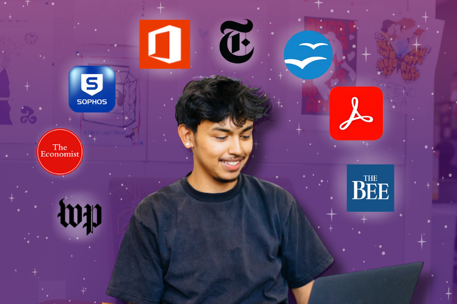 Free Software and subscription graphic