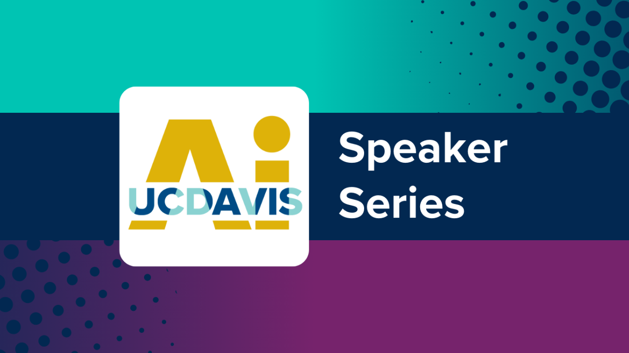 AI Speaker Series logo and text