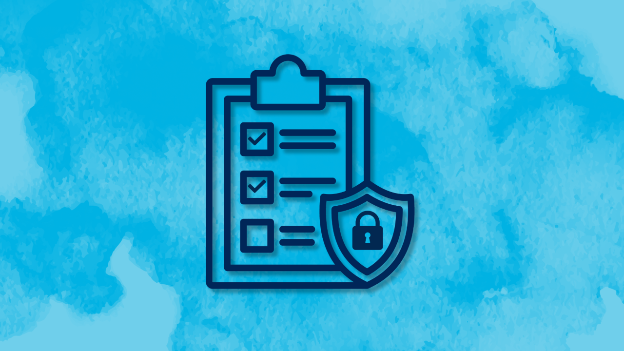 digital hygiene checklist illustrated graphic