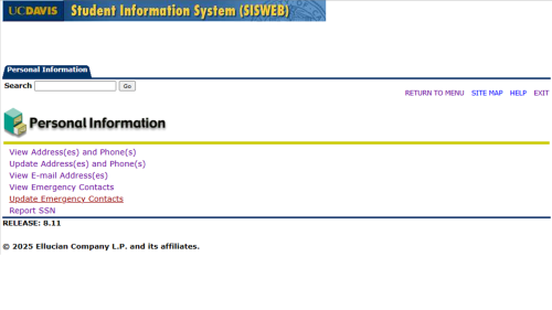 Retiring Student Information System