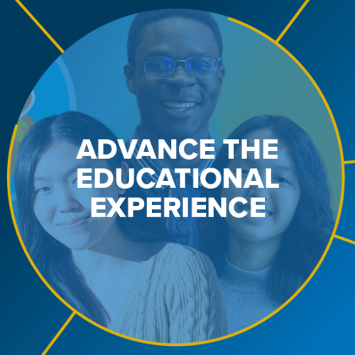 Advance the Educational Experience graphic