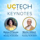 UC Tech 2024 Keynote speakers graphic